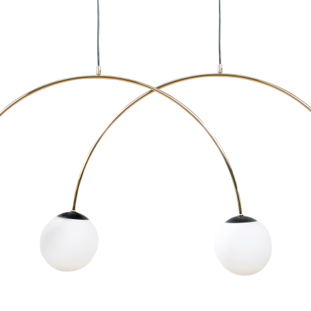 1219 BOW LAMPA WISZĄCA ZŁOTY